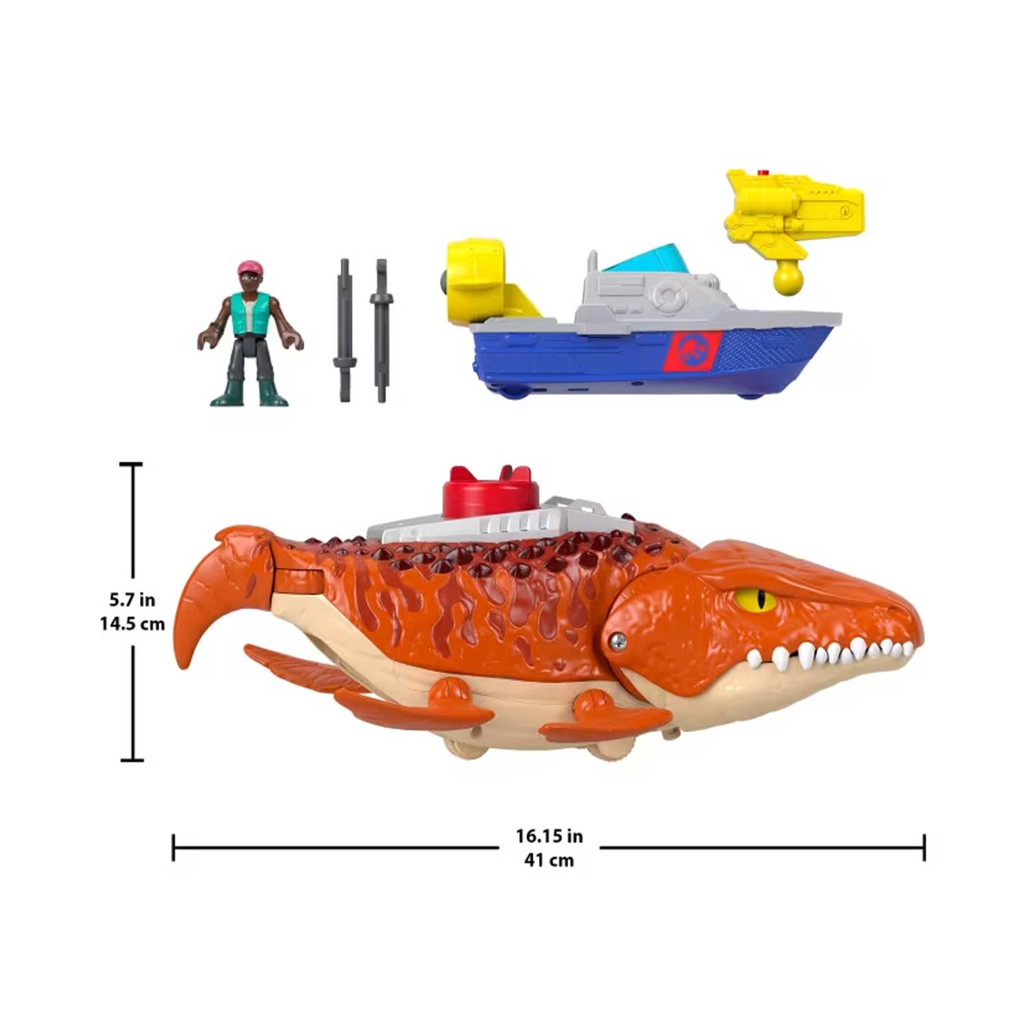 Mattel - Jurassic World Imaginext Mososauro JFR23
