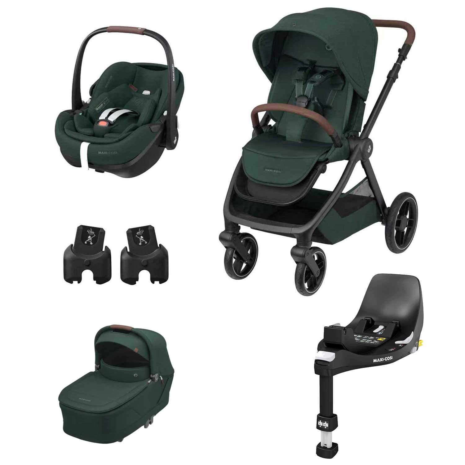 Maxi Cosi - Trio Oxford Plus Con Pebble 360 Pro2 + Family Fix 360 Pro Omaggio