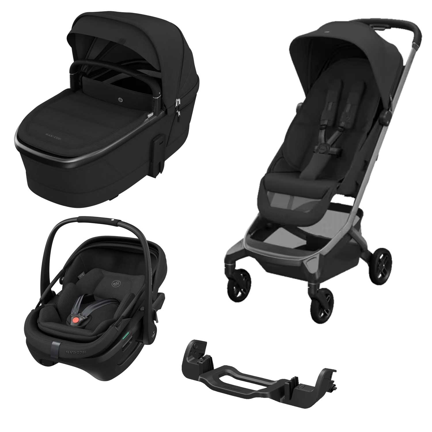 Maxi Cosi - Trio Fame Cabin con Coral Slidepro Isize