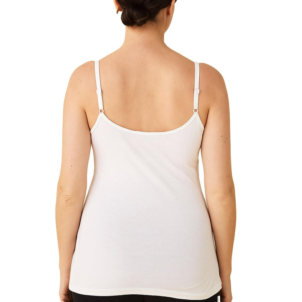 Mysanity - Canottiera Premaman Cotone Elasticizzato Con Sostegno Seno