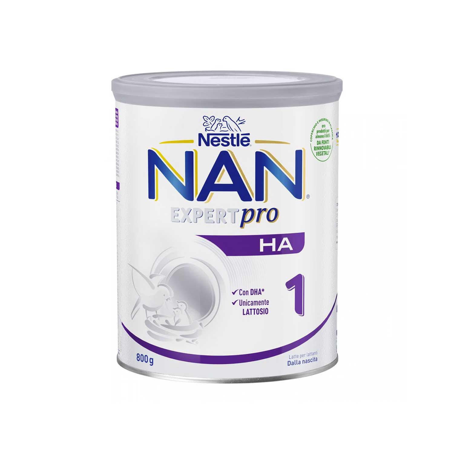 Nestlè - Latte Nan 1 Per La Prevenzione Da Allergie Al Latte Vaccino 800gr