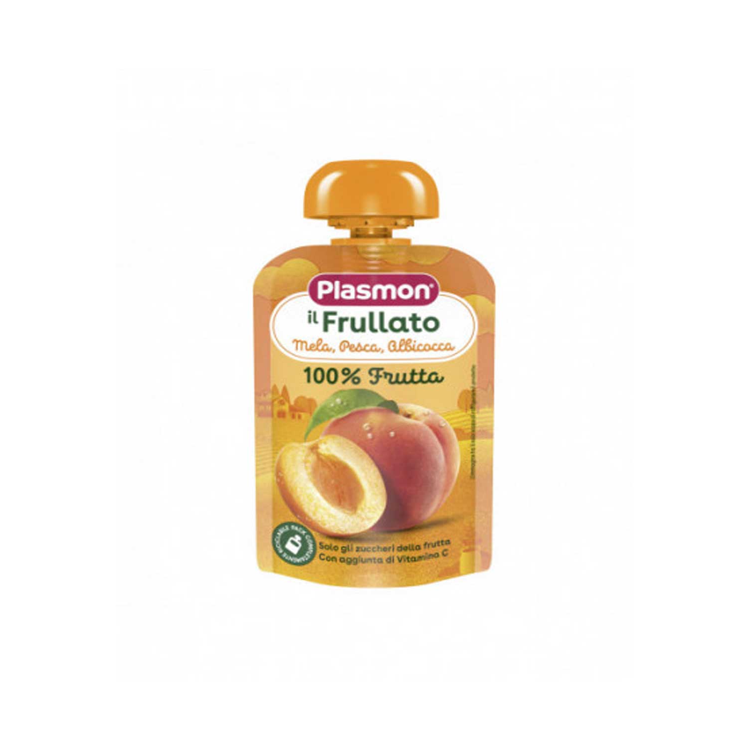 Plasmon - Spremi e Gusta Mela Albicocca Pesca: Confezione 100 gr