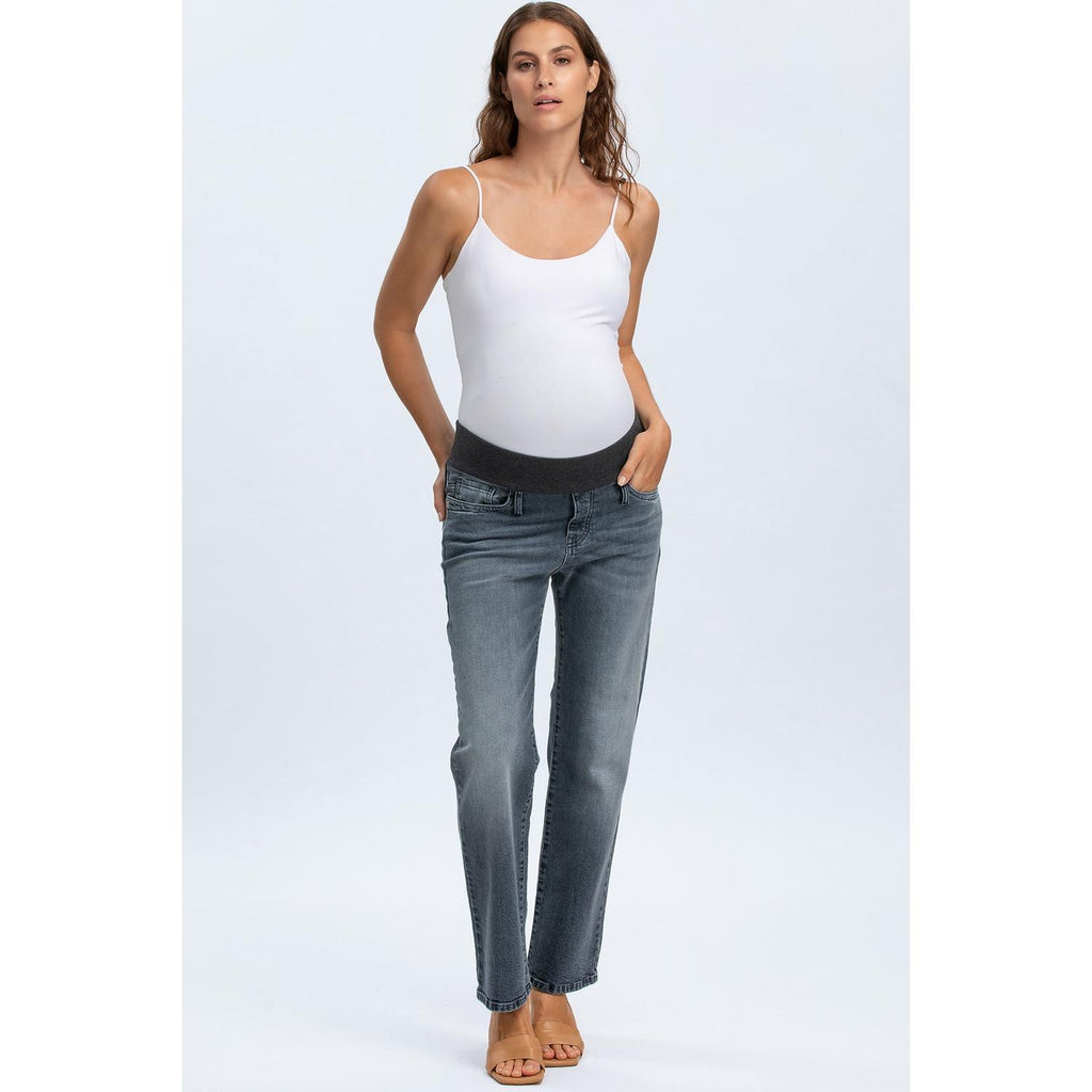REGULAR STRAIGHT W918 - Jeans Premaman a Gamba Dritta