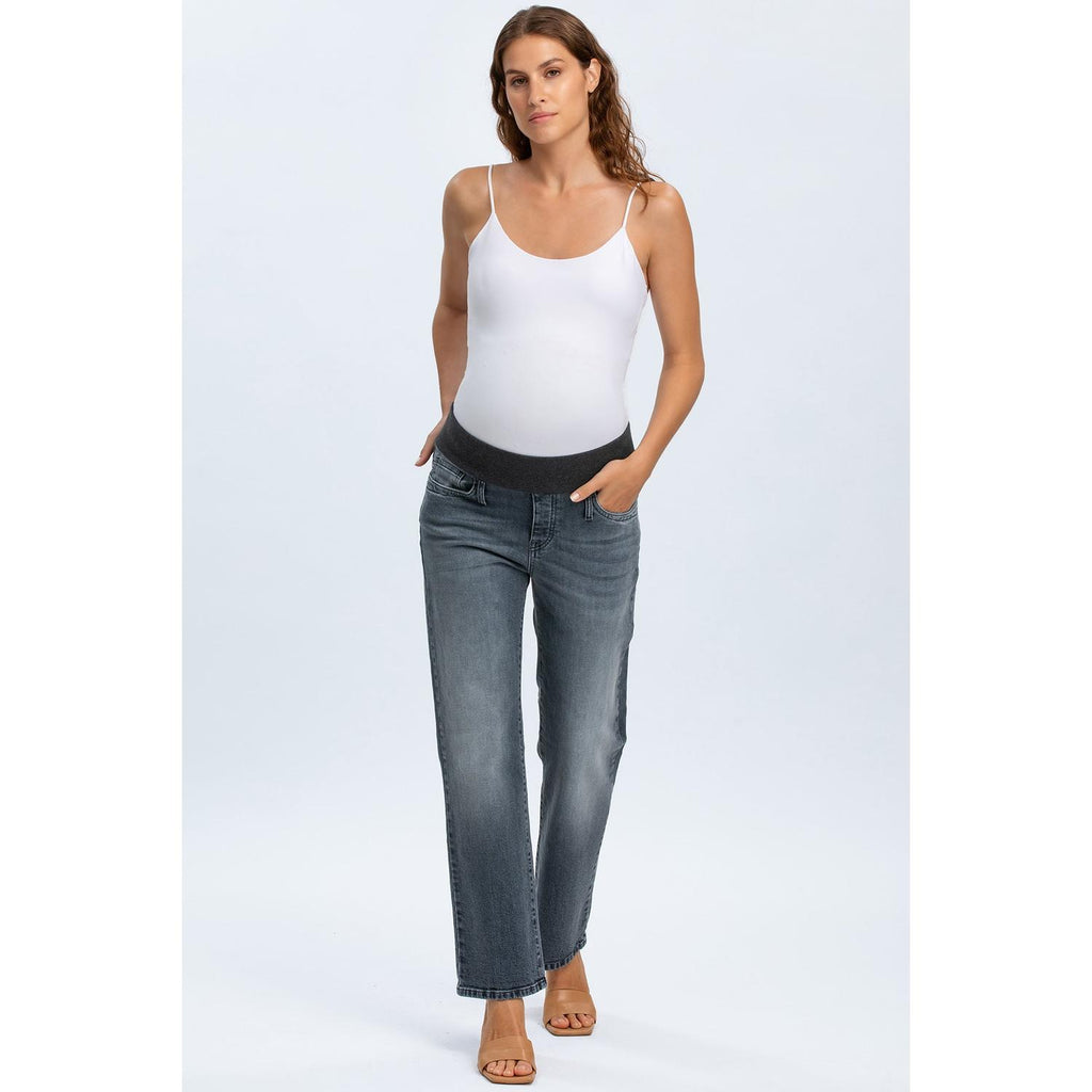 REGULAR STRAIGHT W918 - Jeans Premaman a Gamba Dritta