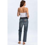 REGULAR STRAIGHT W918 - Jeans Premaman a Gamba Dritta
