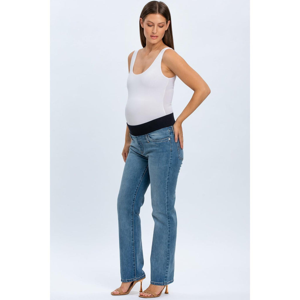 REGULAR STRAIGHT WP29 - Jeans Premaman a Gamba Dritta