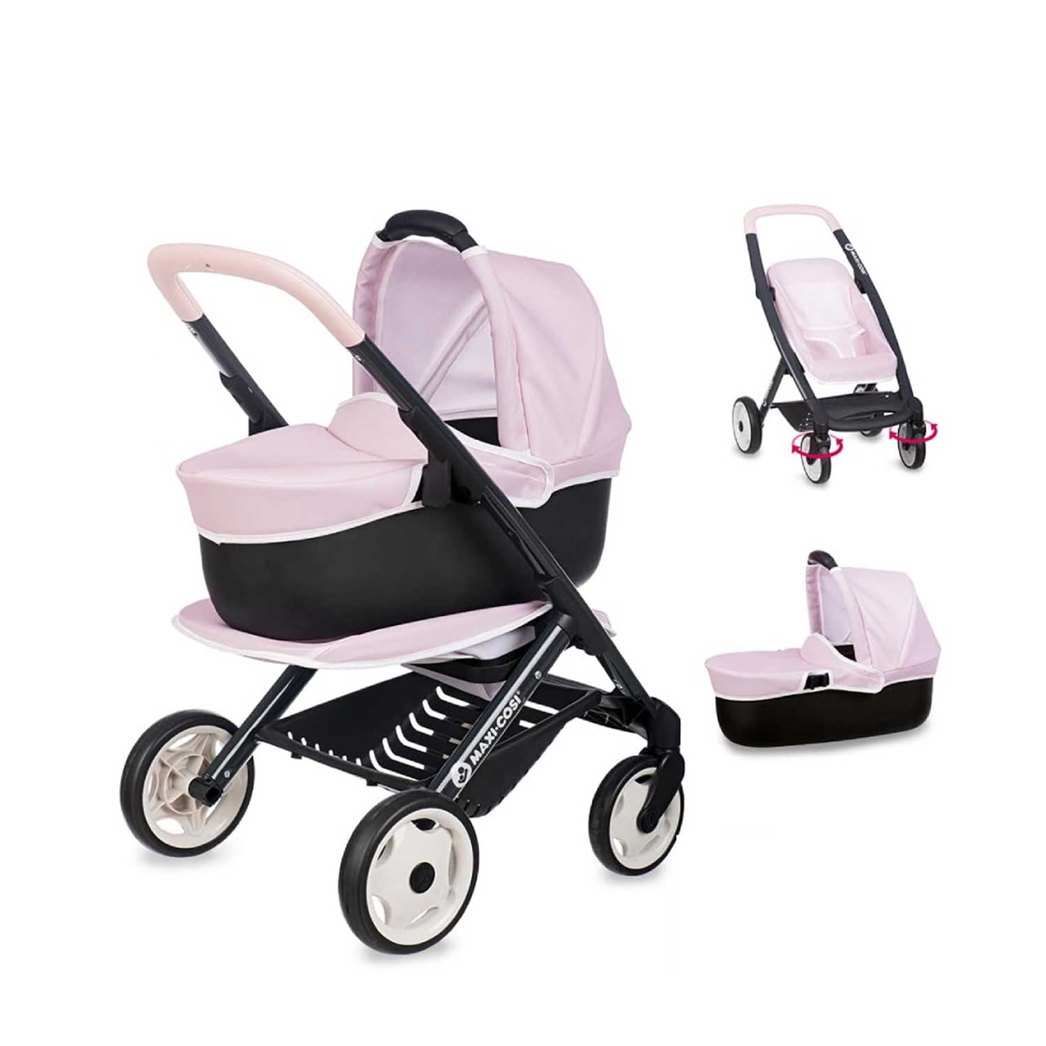 Smoby - Passeggino Maxi Cosi + Carrozzina Combi