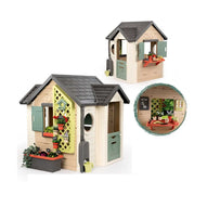 Smoby - Life Garden House Con Accessori Per Il Giardinaggio