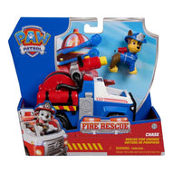 Spin Master - Paw Patrol Veicolo Tematizzato Fire Rescue Chase