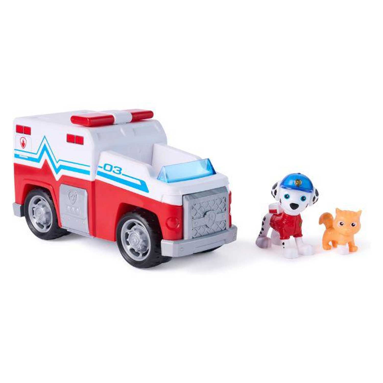 Spin Master - Paw Patrol Veicolo Tematizzato Search & Rescue Marshall