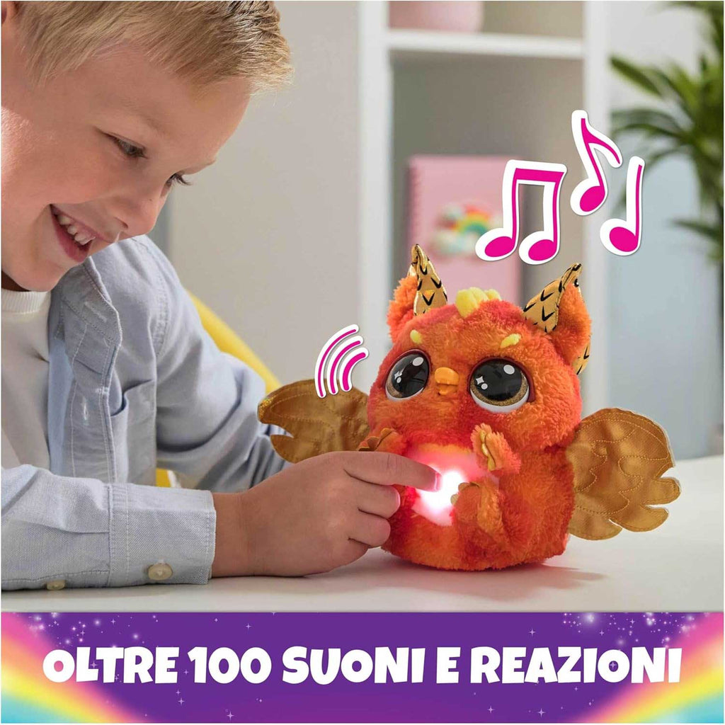 Spin Master - Hatchmals Alive Magico Uovo Versione Draggle Con Peluche A Sorpresa