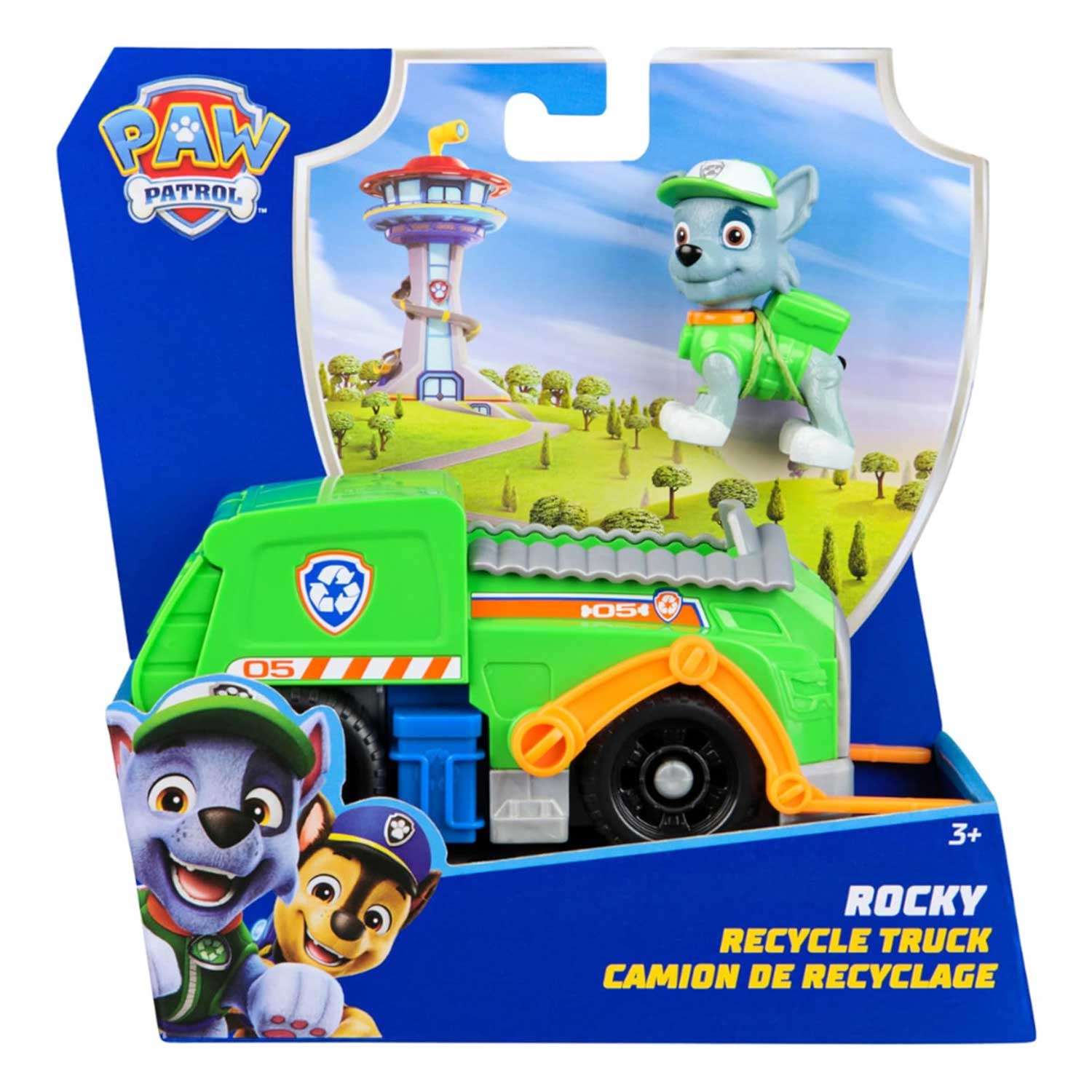 Spin Master - Paw Patrol Veicolo Base Rocky