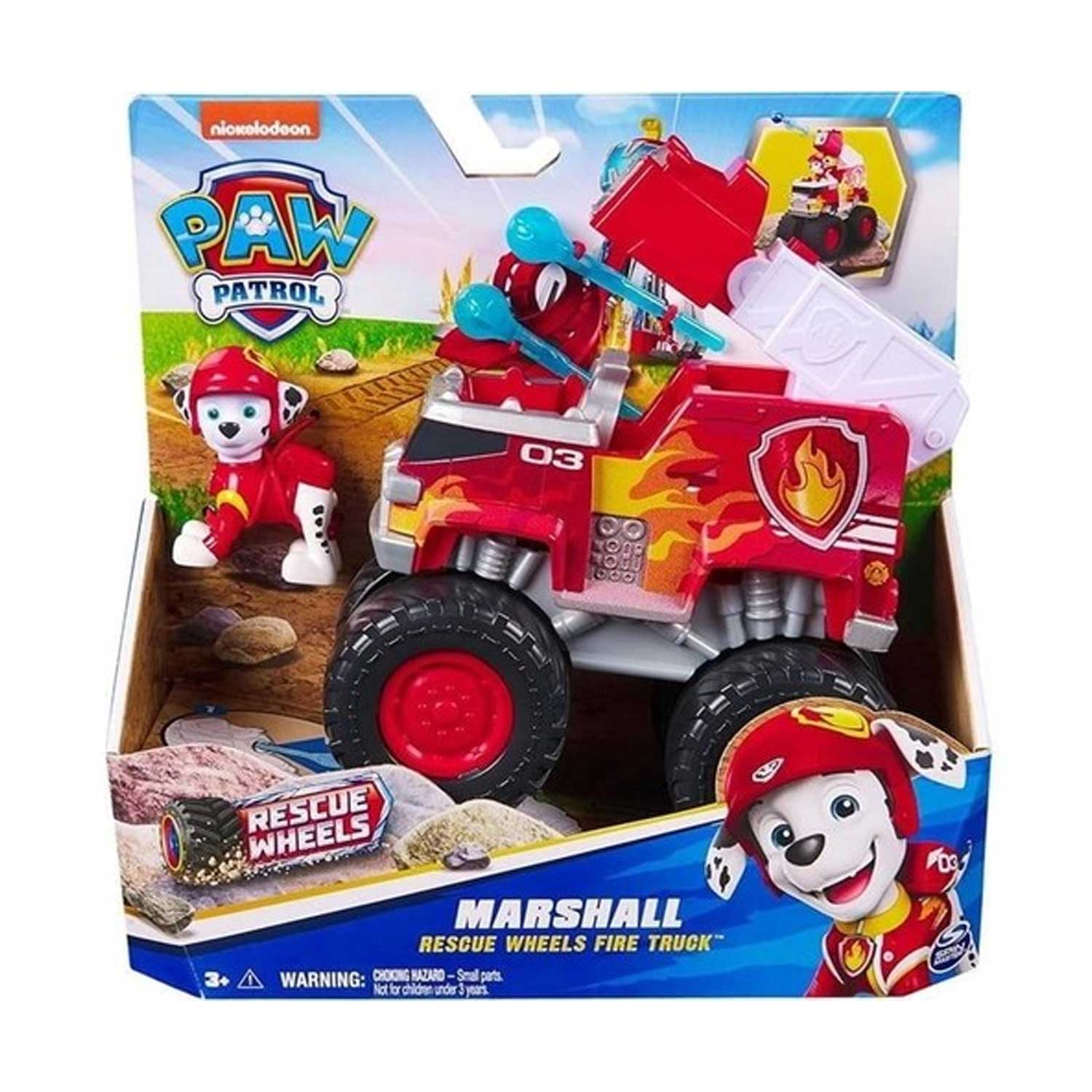 Spin Master - Paw Patrol Veicoli Tematizzati Rescue Wheels
