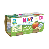 Hipp - Omogeneizzato Frutta Mela e Banana: Confezione 2x80 cm