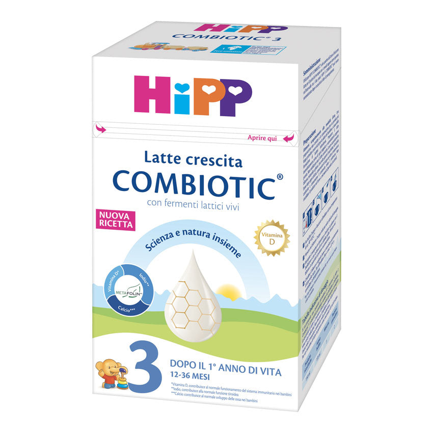 Hipp - Latte In Polvere Combiotic 3: Confezione 600 gr