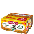 Plasmon - Omogeneizzato Carne Pollo Vitello: Confezione 4x80 gr