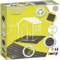 Smoby - Set Di 6 Pannelli 45 X 45 Cm Per Pavimento Casette