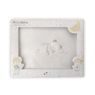 Andy &amp; Helen Embroidered Fleece Crib Blanket