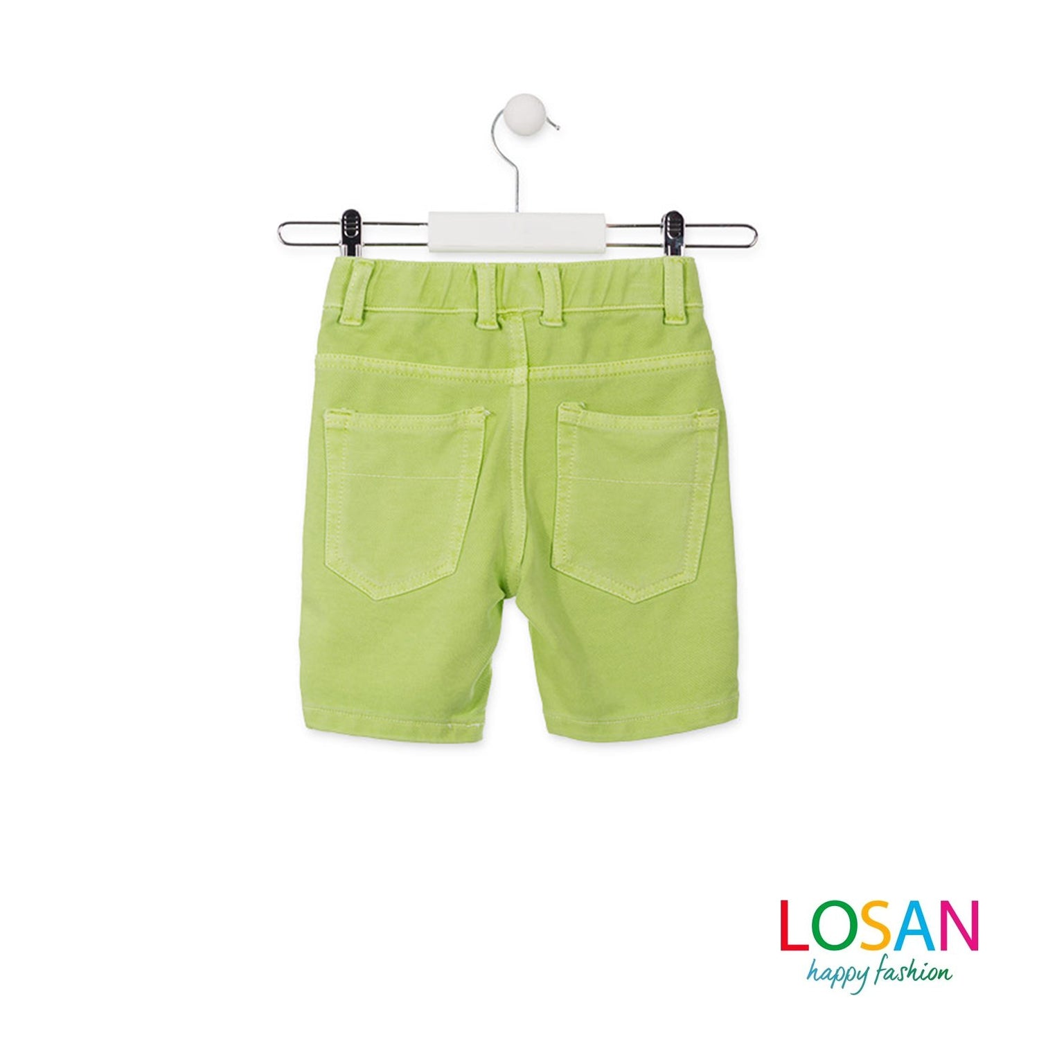 Losan - Bermuda verdi effetto jeans Junior