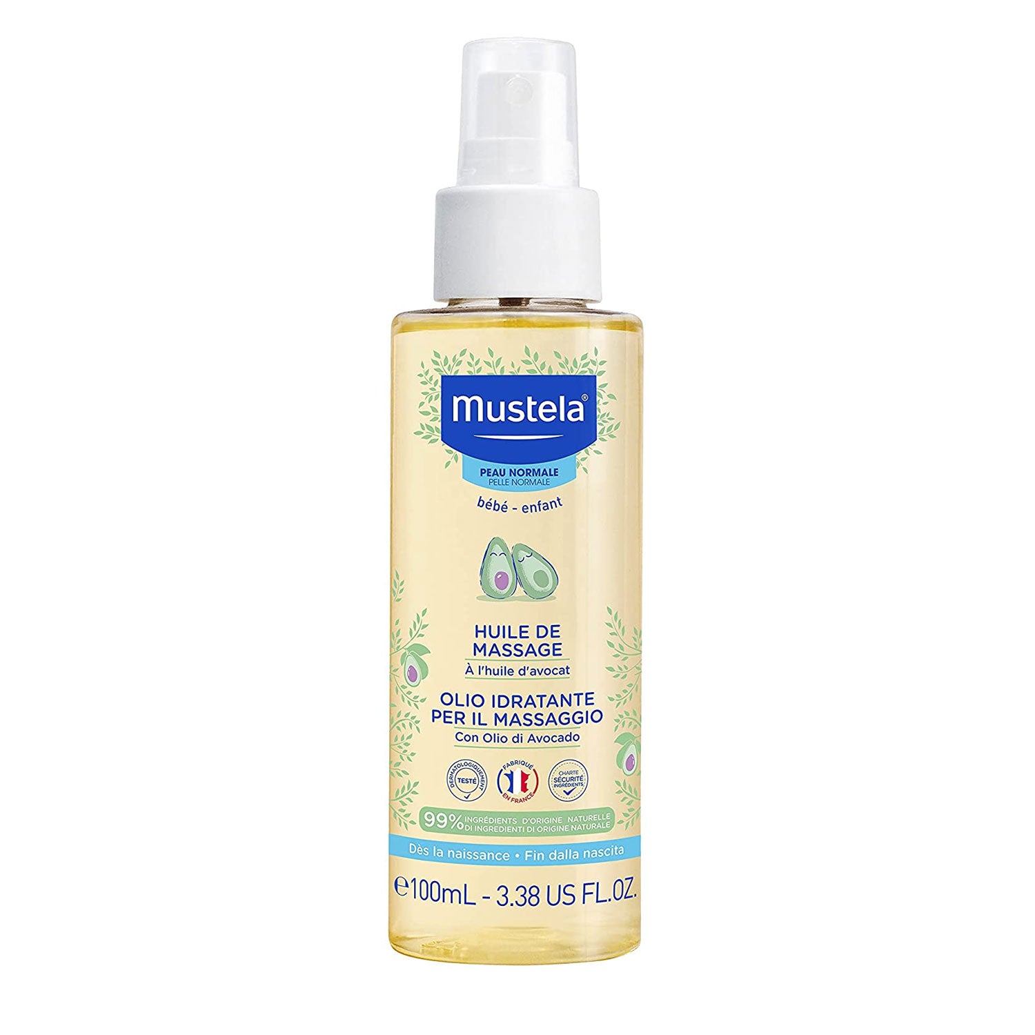 Mustela - Olio Idratante per il massaggio 100ml