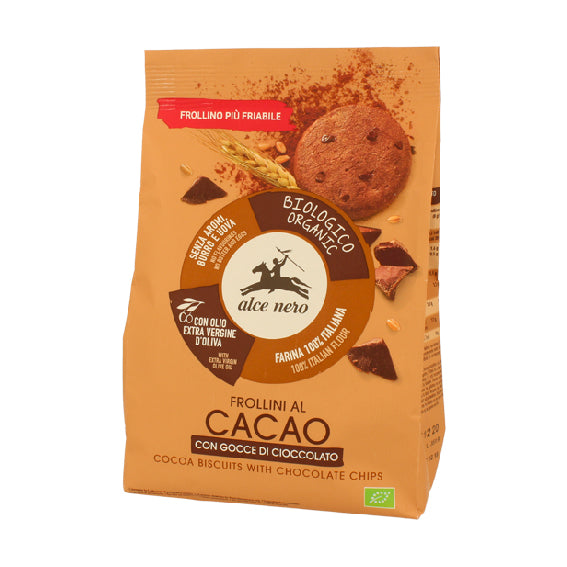 Alce Nero - Shortbread Cocoa Chocolate 300