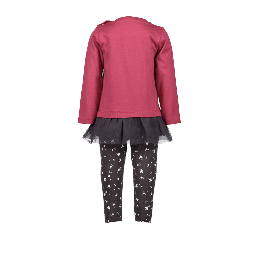 Blue Seven - Baby Girl T-Shirt + Pants Set