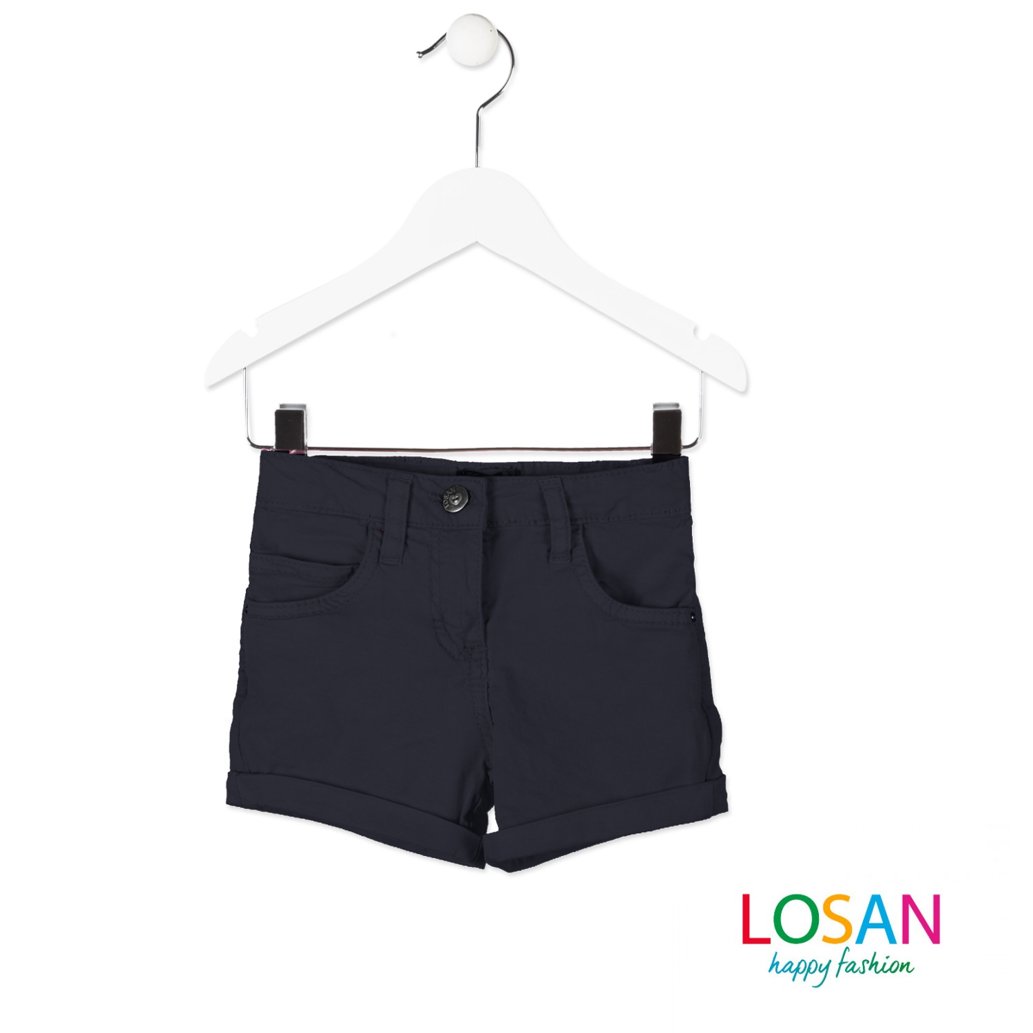 Losan - Elastic Junior Shorts For Girls Various Colors