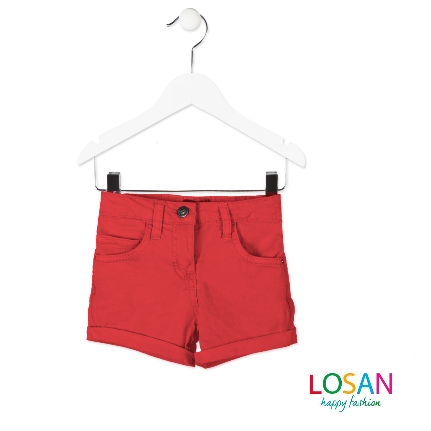 Losan - Elastic Junior Shorts For Girls Various Colors