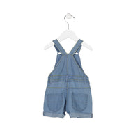 Losan - Baby Boy Denim Overalls with Embroidered Peans